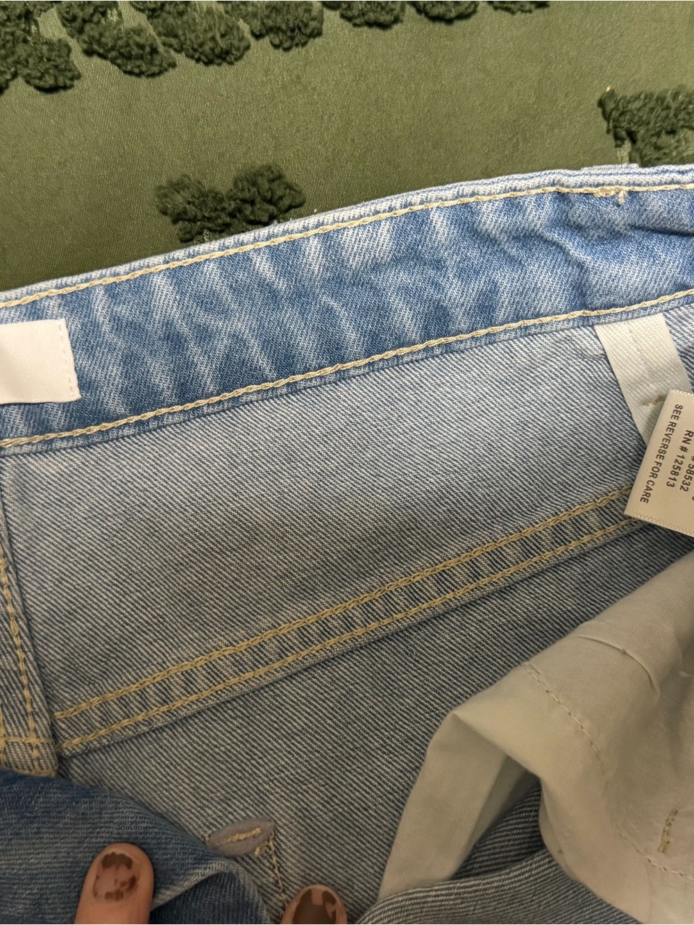 Vervet wide leg distressed jeans - Picture 3 of 3